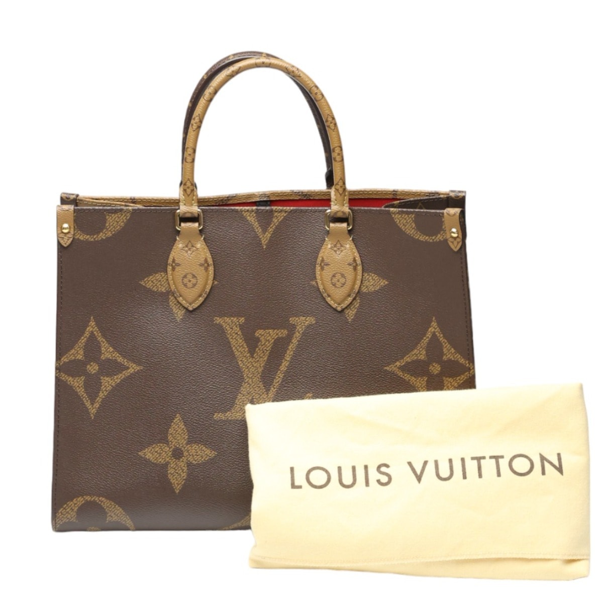 ルイヴィトン LOUIS VUITTON オンザゴーMM M45321 モノグラム トートバッグ