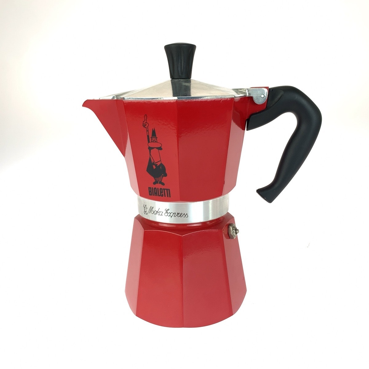 Supreme シュプリーム Supreme×Bialetti Moka Express レッド ブラック シルバー金具 アルミ プラスチック/ その他小物 604737 【中古】