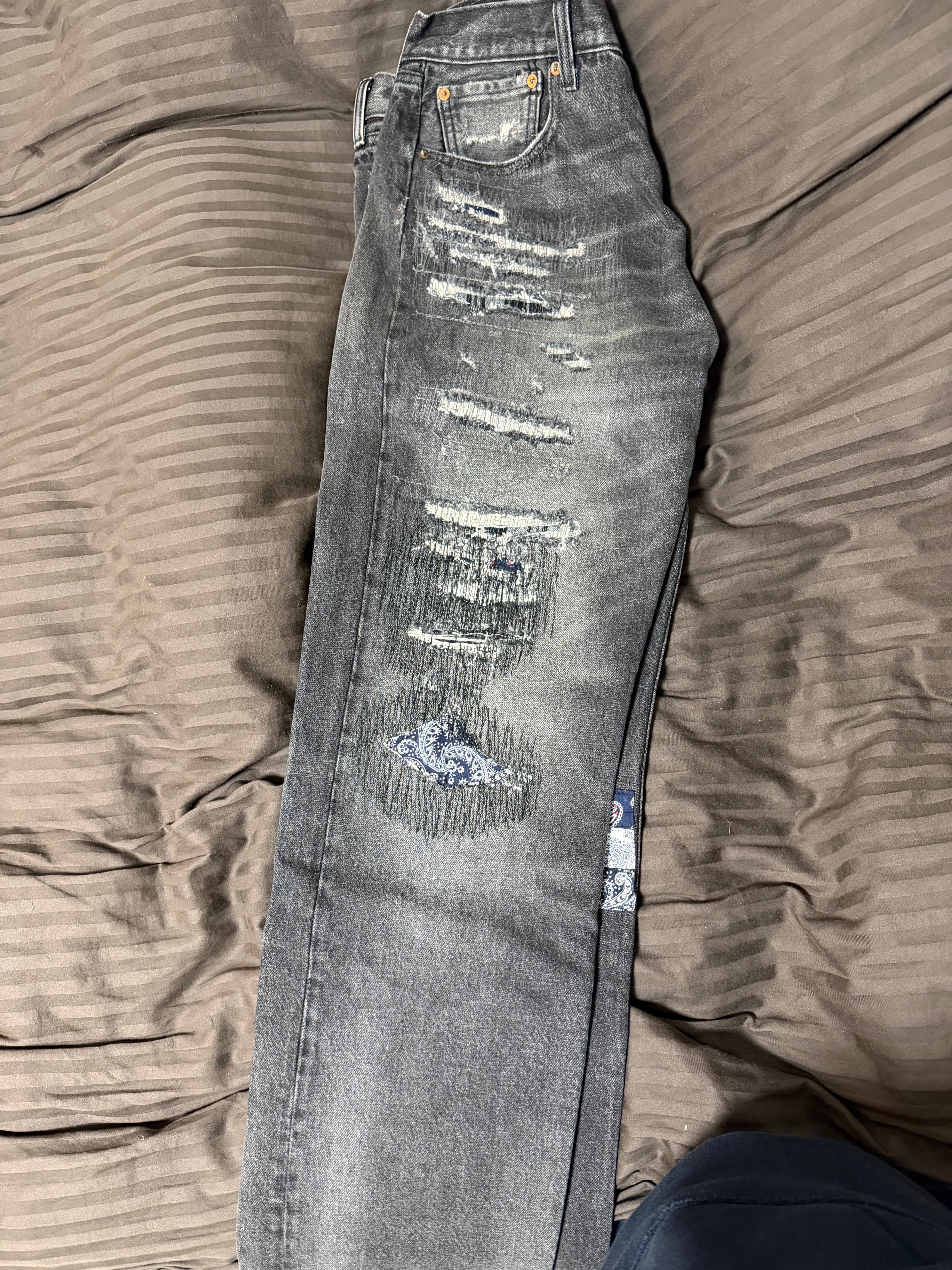 LEVI'S x CLOT Unionrail 501 Jeans "Black"