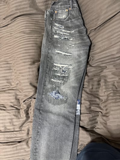 LEVI'S x CLOT Unionrail 501 Jeans "Black"