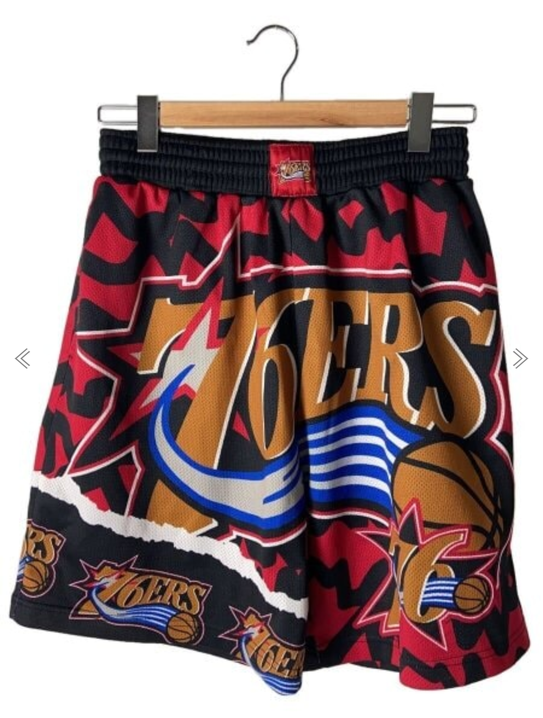 76ers/Sixers/シクサーズ/バスケ/NBA/バスケ/Allen Iverson/アレンアイバーソン/短パン/ショーツ/ハーフパンツ/ ショートパンツ/ハーパン/ ストリート/LeBron/レブロン/ブラウン/エンビード