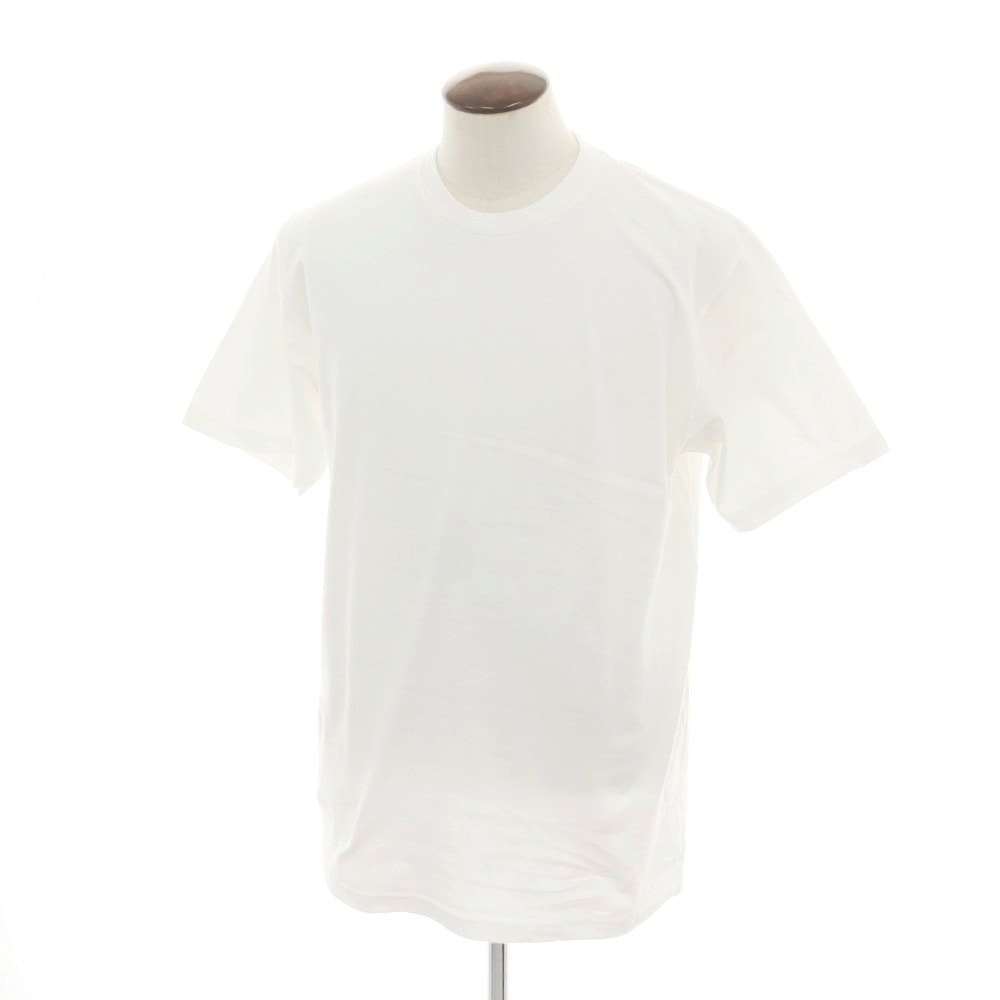 【中古】シュプリーム Supreme 2025年春夏 Tape Tee コットン クルーネック 半袖Tシャツ ホワイト【サイズL】【メンズ】
