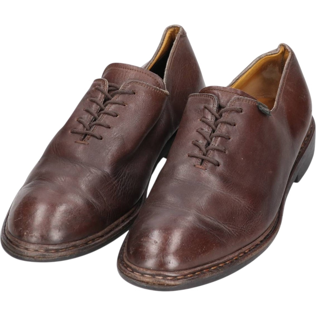 古着 パラブーツ PARA BOOT プレーントゥシューズ フランス製 8 メンズ26.5cm相当/saa014370