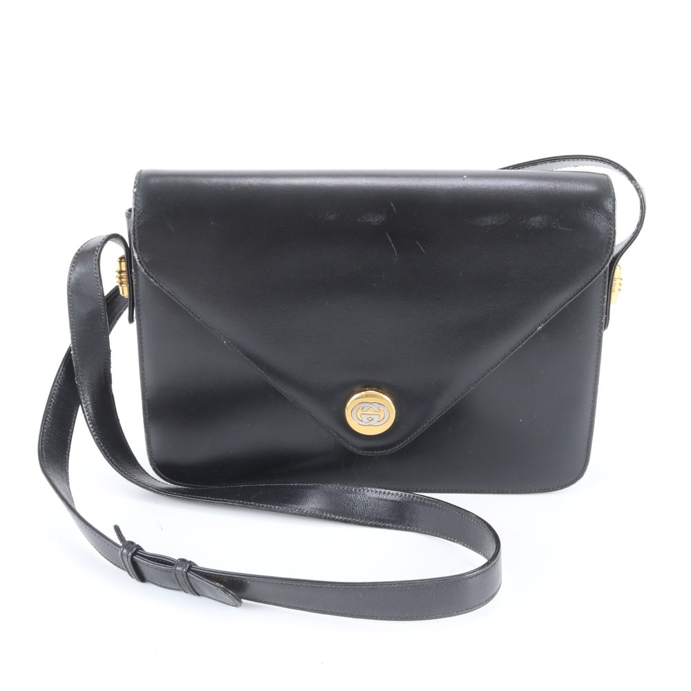 グッチ オールドグッチショルダーバッグ レザー