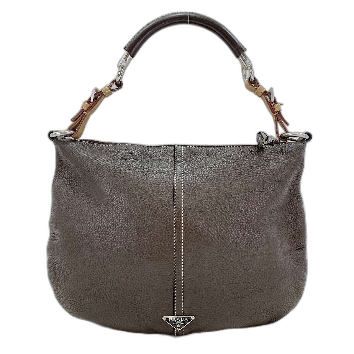プラダ PRADA ショルダーバッグ レザー【中古】