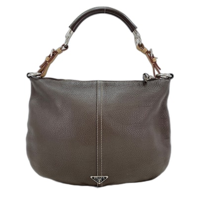 プラダ PRADA ショルダーバッグ レザー【中古】