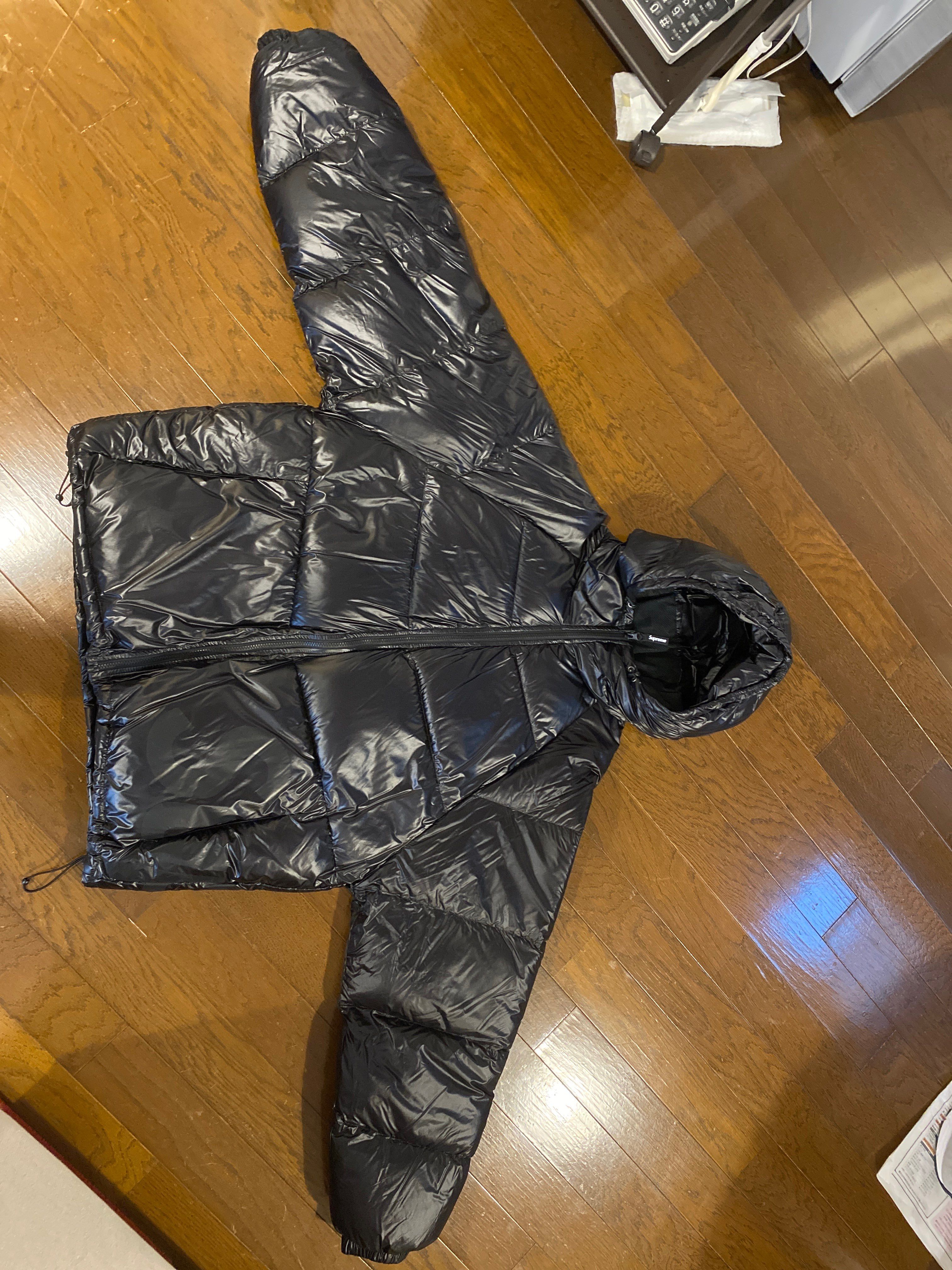 Supreme Hooded Down Jacket "Black"