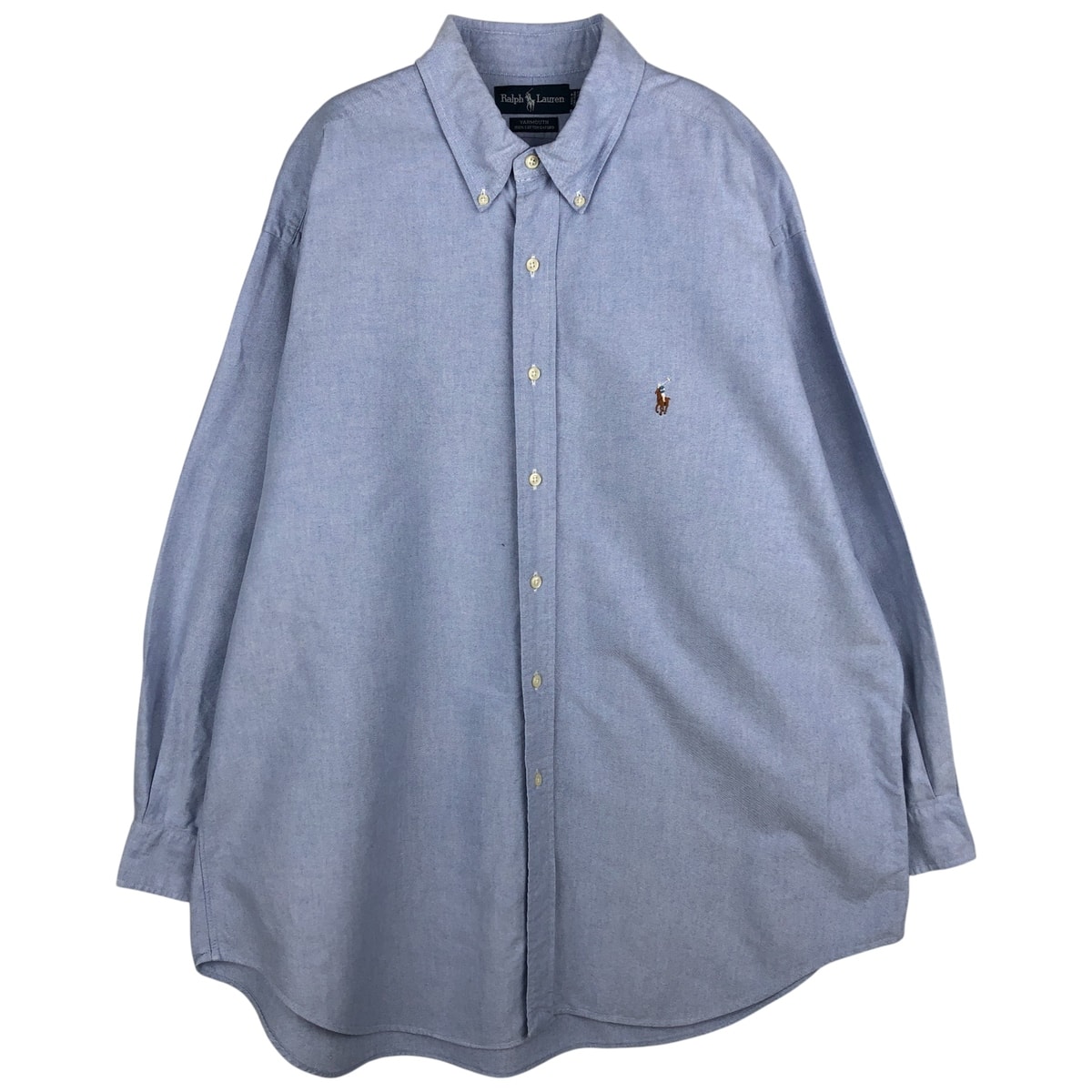 古着 ラルフローレン Ralph Lauren YARMOUTH 長袖 ボタンダウンシャツ メンズXL相当/eaa610117