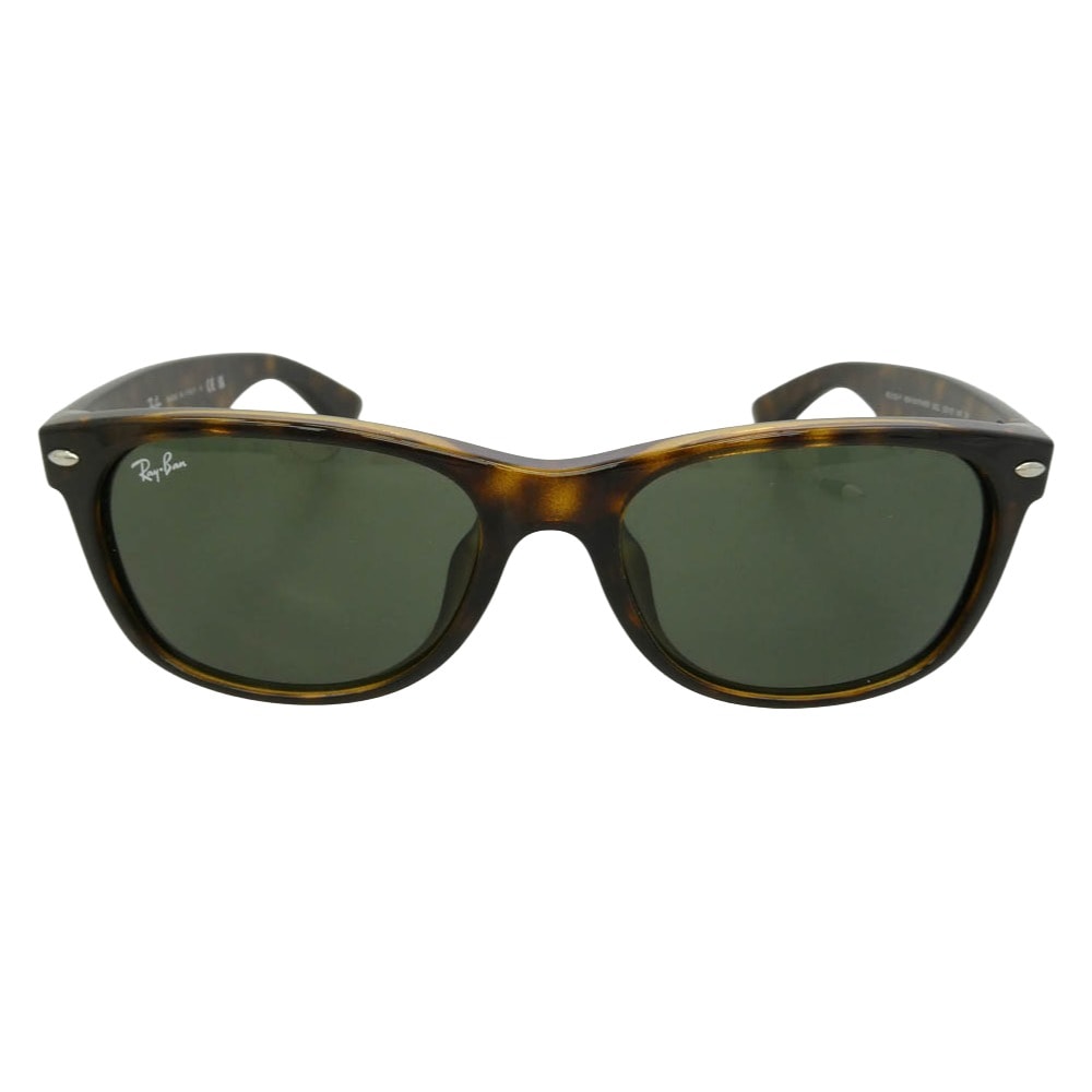 Ray-Ban レイバン RB2132-F NEW WAY FARER ニューウェイファーラー アイウェア 眼鏡 メガネ サングラス ダークブラウン系 55□18 140【中古】