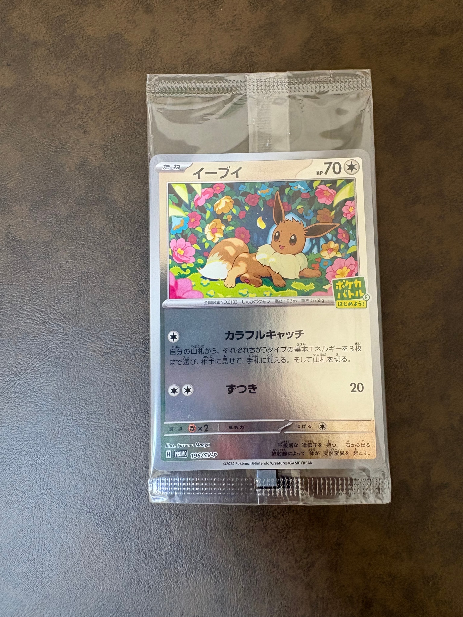 イーブイ P [SV-P-SM 196](プロモカードパック「ポケカバトルをはじめ