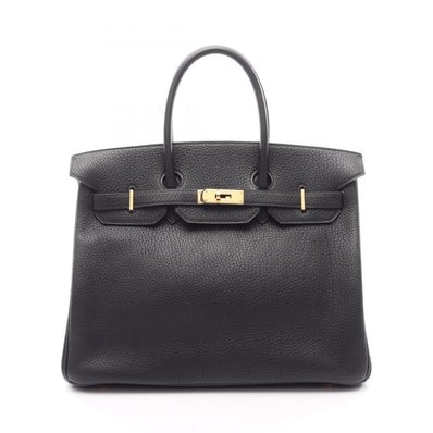 エルメス HERMES バーキン35 ハンドバッグ バッグ レザー アルデンヌ アルデンヌ ○Z刻印(1996年製造) レディース ブラック系 【中古】