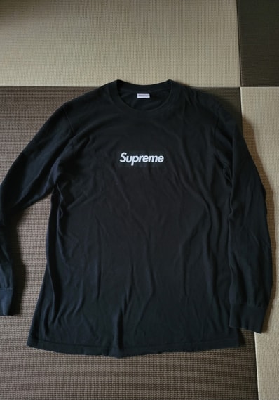 Supreme Box Logo L/S Tee "Black"