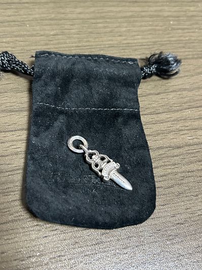 Chrome Hearts # 5 Dagger Charm "Silver"