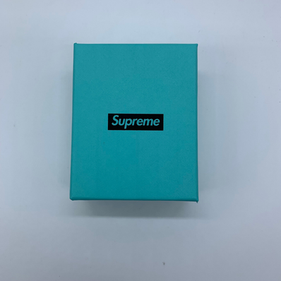 Supreme / Tiffany & Co. Return to Tiffany Heart Tag Stud Earrings (Set of 2) "Silver"