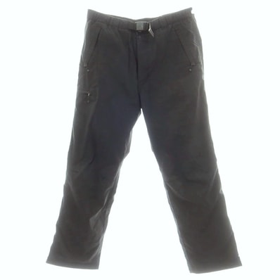 【中古】ザノースフェイス THE NORTH FACE ポリエステル イージーパンツ ブラック【サイズL】【メンズ】