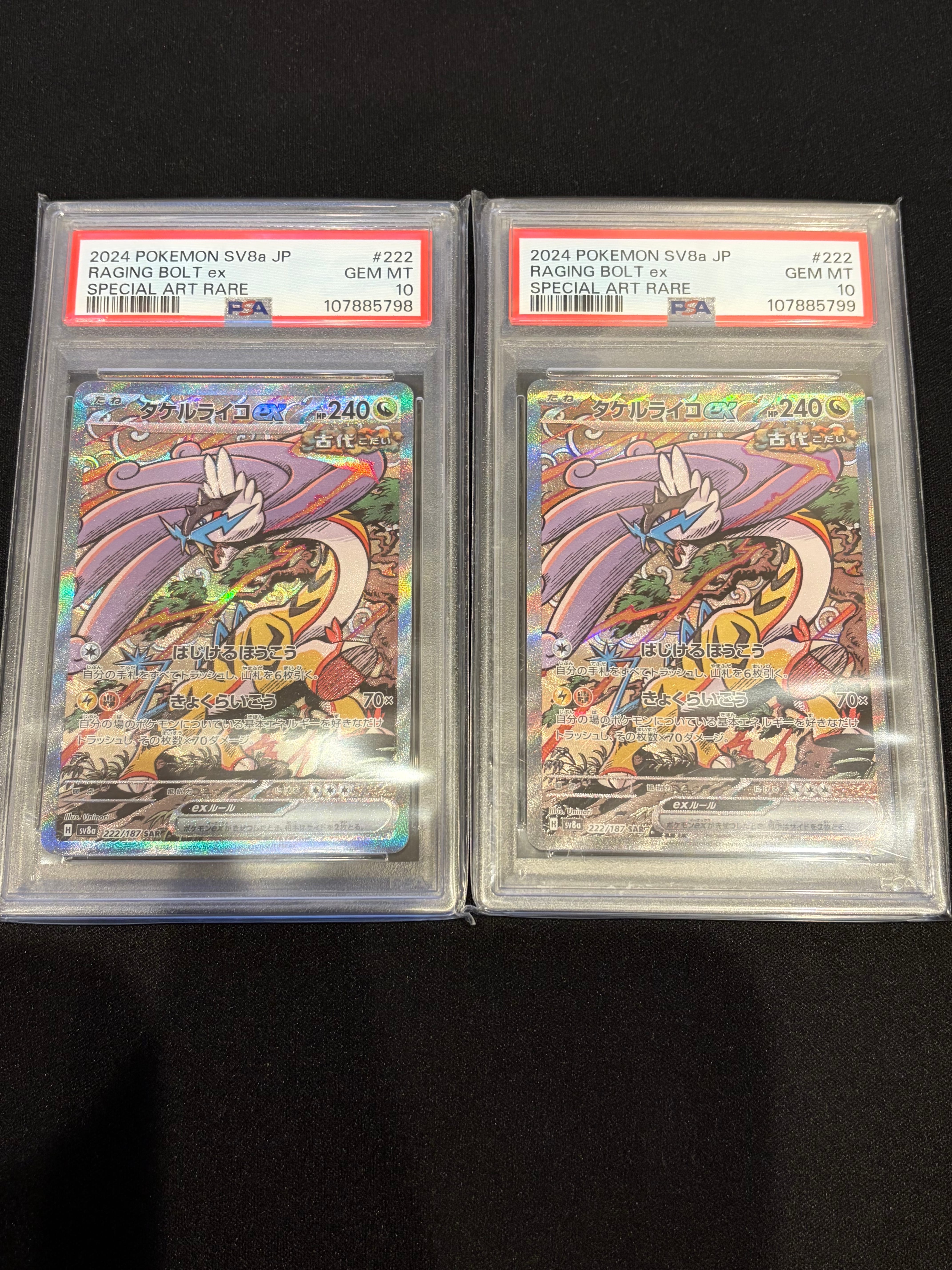 タケルライコex SAR [SV8a 222/187](ハイクラスパック「テラスタルフェスex」)