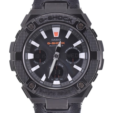 値下 カシオ CASIO GST-W130BC-1AJF G-SHOCK G-STEEL ソーラー電波 メンズ 良品 M#143035