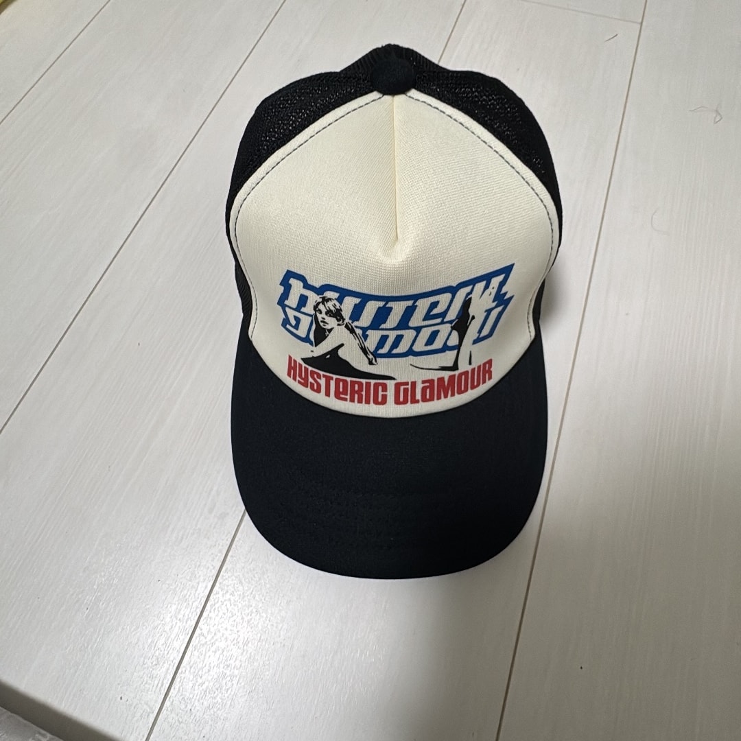HYSTERIC GLAMOUR Hysteric Box Mesh Cap "Black"