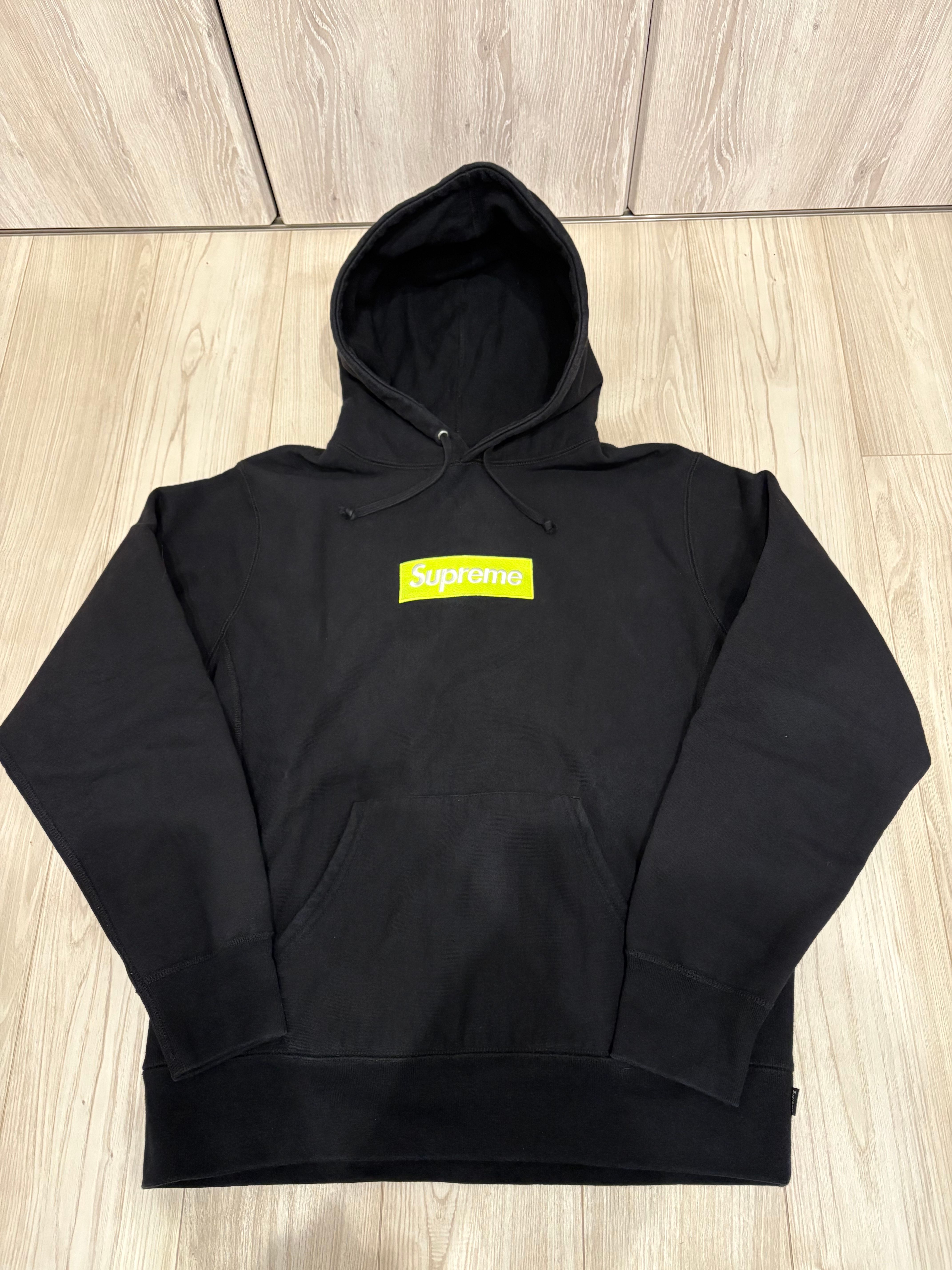 Supreme Box Logo Hooded Sweatshirt "Black" (17FW)