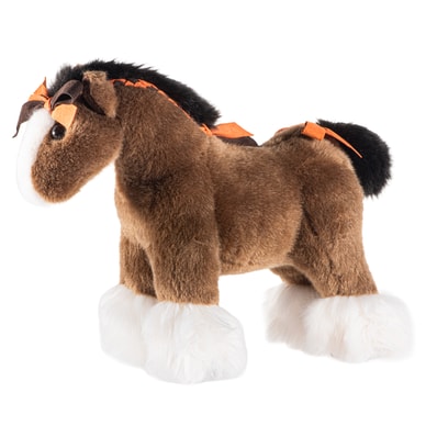 HERMES エルメス Hermy plush ぬいぐるみ エルミー PPM 馬 ポリエステル アクリル ブラウン ホワイト【中古】