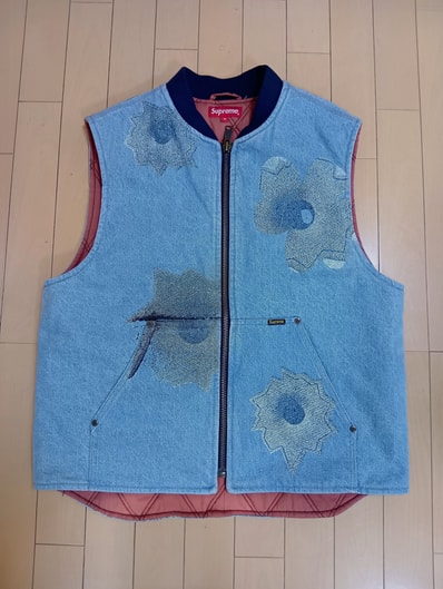 Supreme Nate Lowman Work Vest "Denim"
