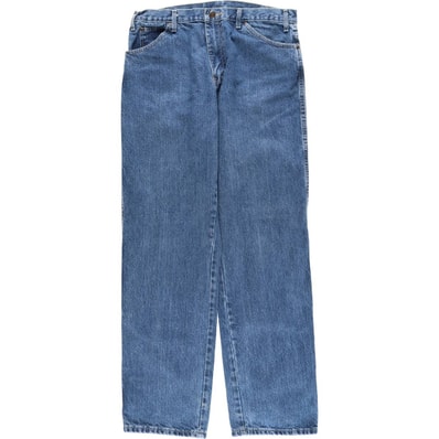 古着 ディッキーズ Dickies ストレートデニムパンツ メンズw33相当/eaa610841