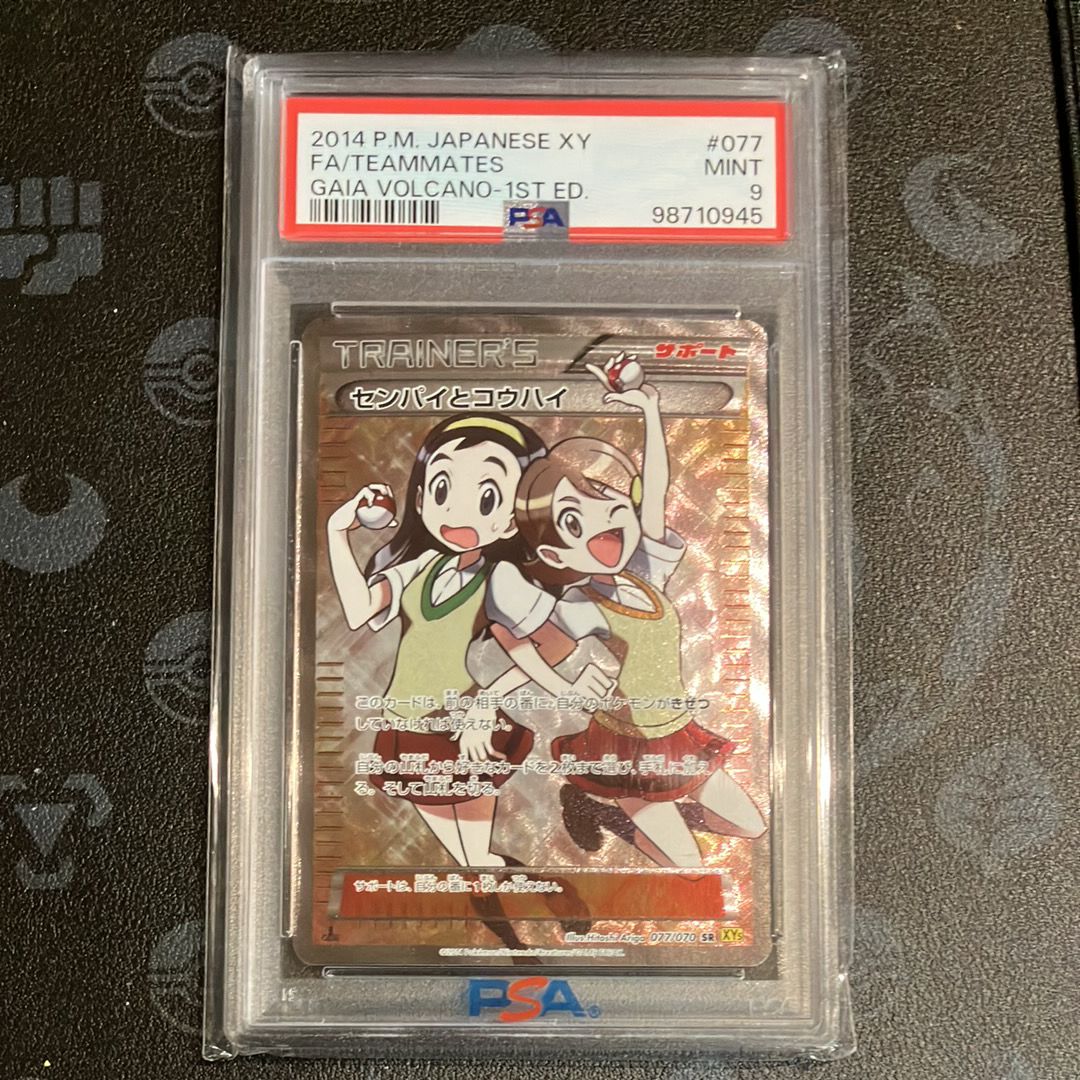 センパイとコウハイ SR :1ED [XY5-G 077/070](拡張パック「ガイアボルケーノ」)