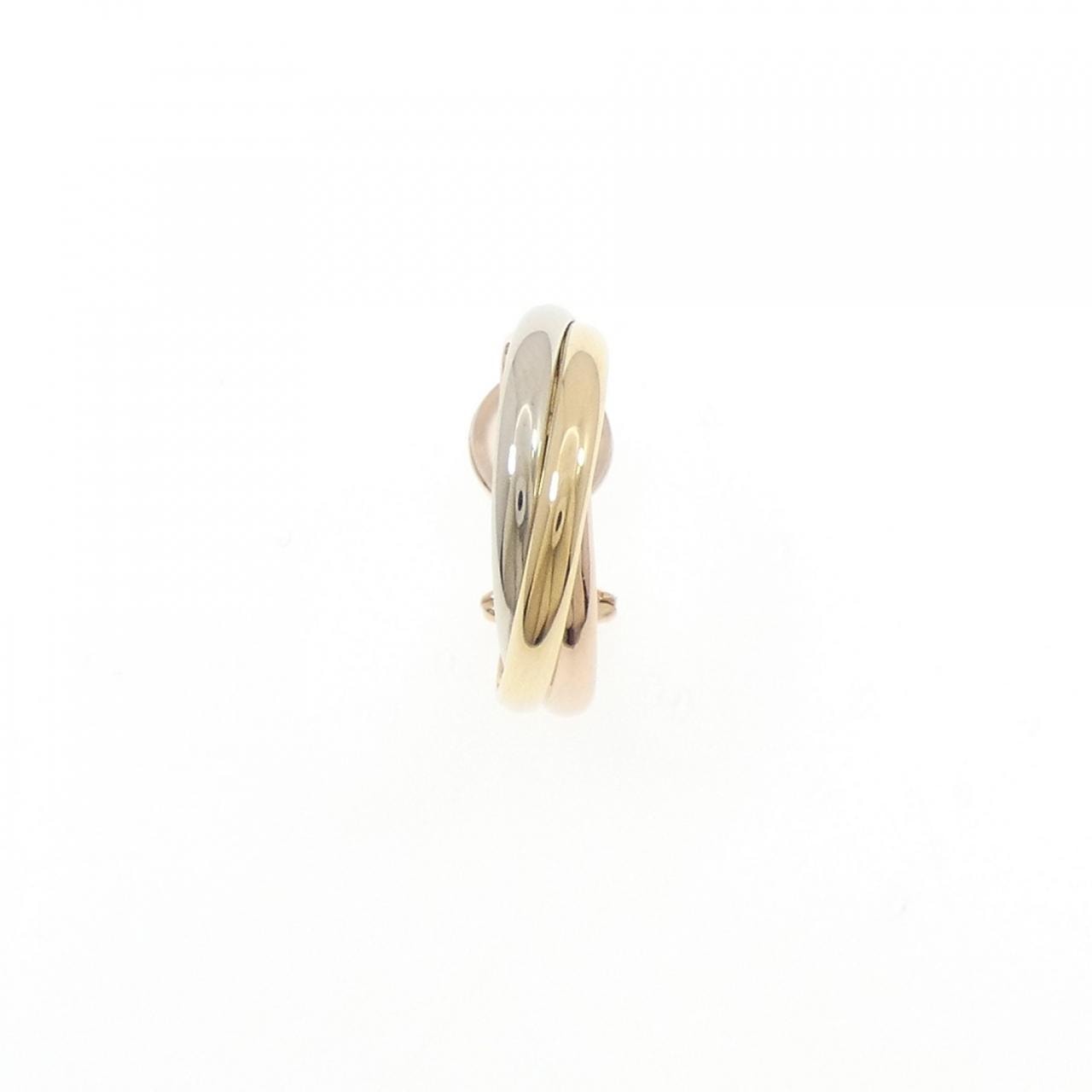 カルティエ トリニティ ラウンド イヤリング 片耳