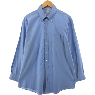 古着 ブルックスブラザーズ Brooks Brothers Est.1818 MADISON 長袖 ボタンダウンシャツ メンズL相当/eaa526650
