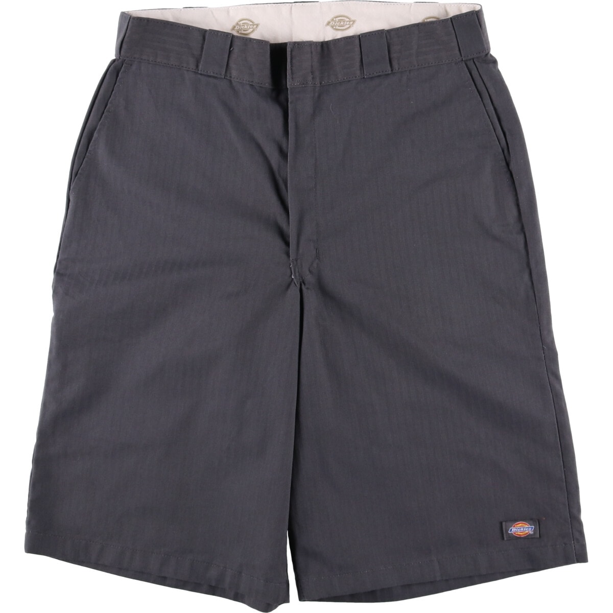 古着 ディッキーズ Dickies ストライプ柄 ワークショーツ ハーフパンツ メンズw34相当/eaa557190