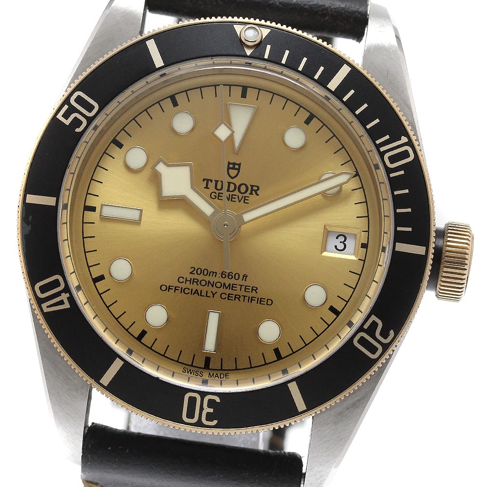 チュードル ヘリテージ ブラックベイ 79733N メンズ 【中古】