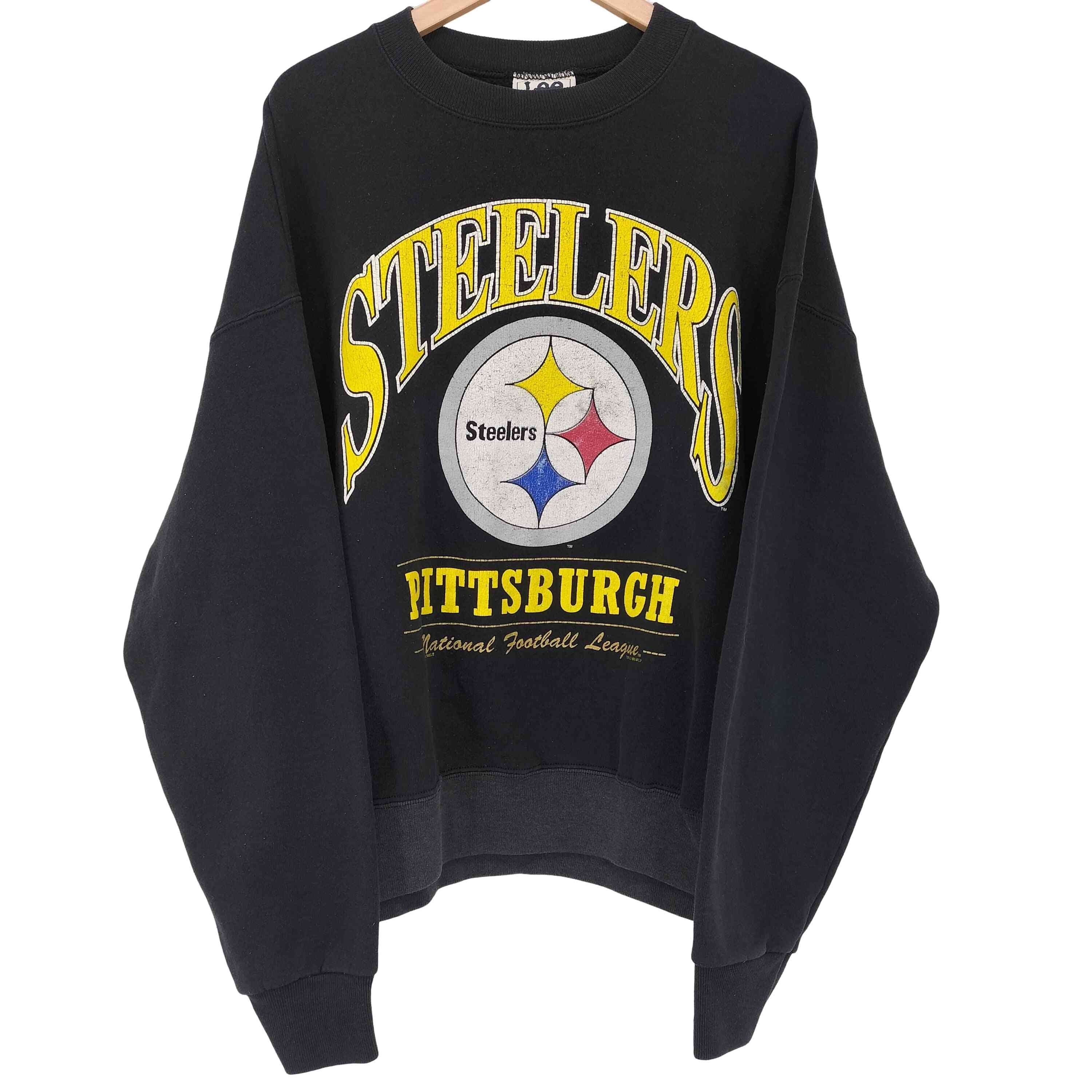 90s フットボールチーム プリント クルーネック L/S スウェット【1140098798201】