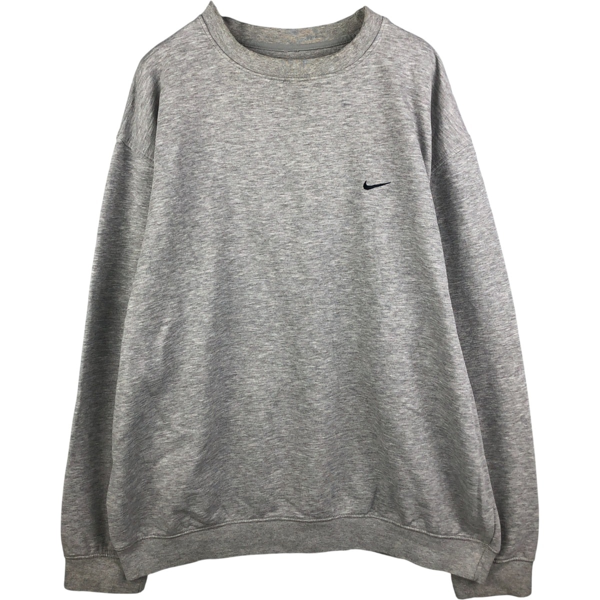 古着 00年代 ナイキ NIKE ワンポイントロゴスウェットシャツ トレーナー メンズXL相当/eaa590168