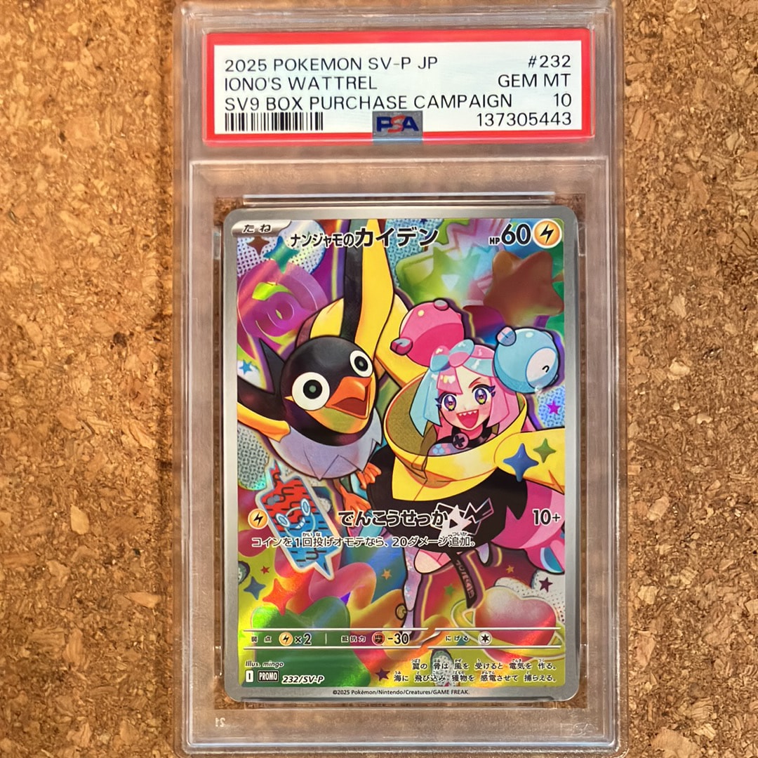 ナンジャモのカイデン P [SV-P 232](プロモーションカード「拡張パック バトルパートナーズ Box購入キャンペーン」)