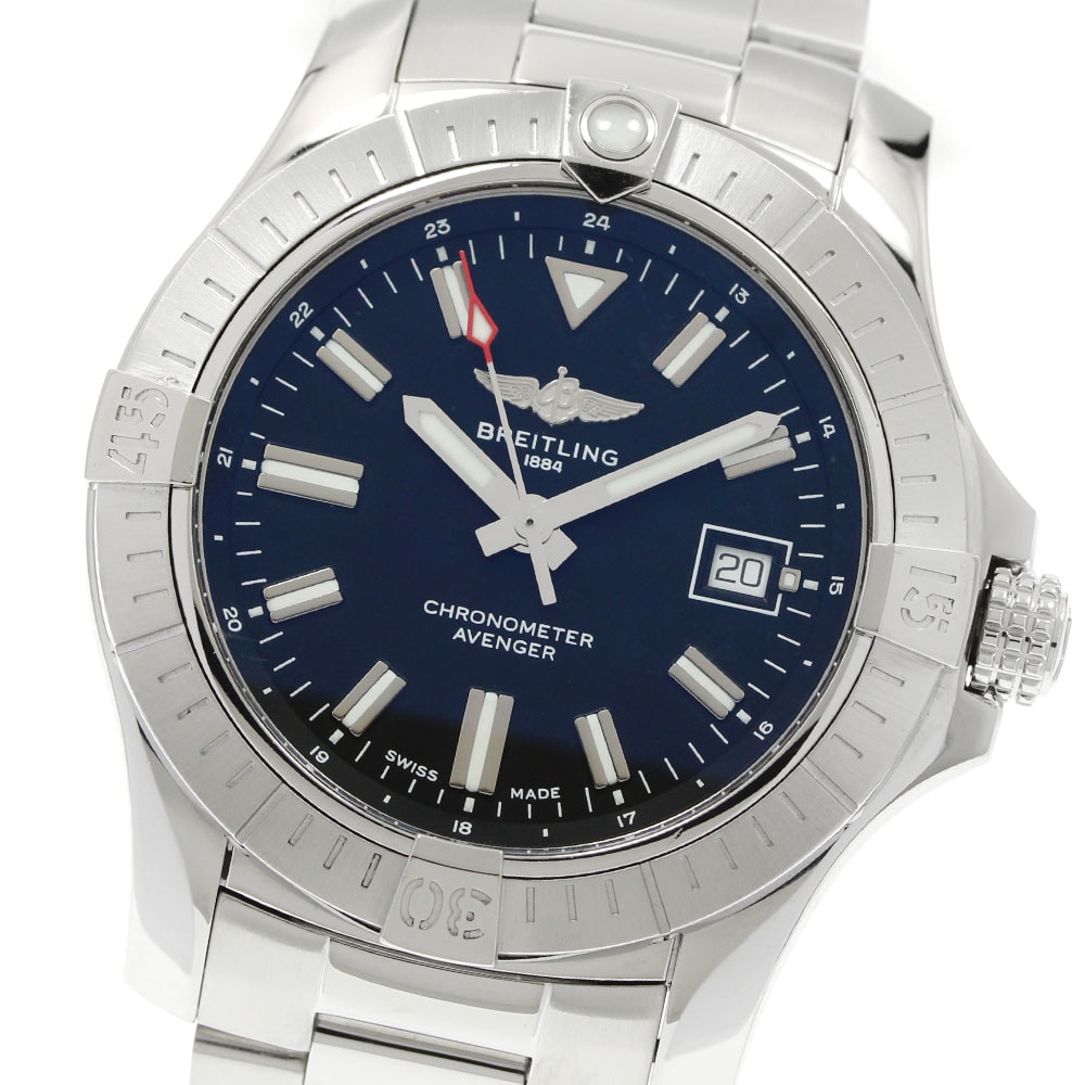 ☆良品 ブライトリング アベンジャー オートマチック 43 メンズ 【中古】