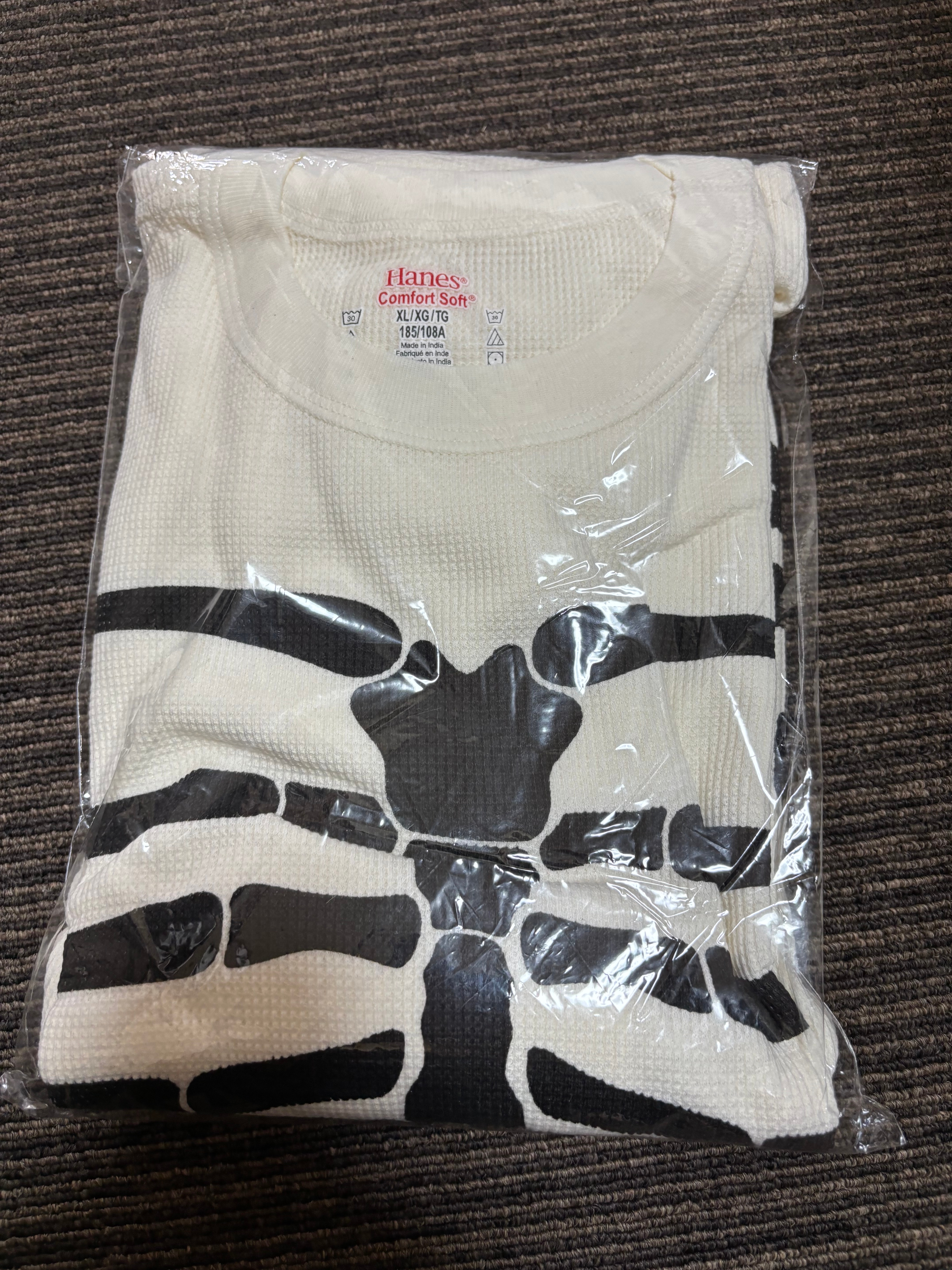 Supreme x Hanes Bones Thermal Crew (1 Pack) (25FW) 