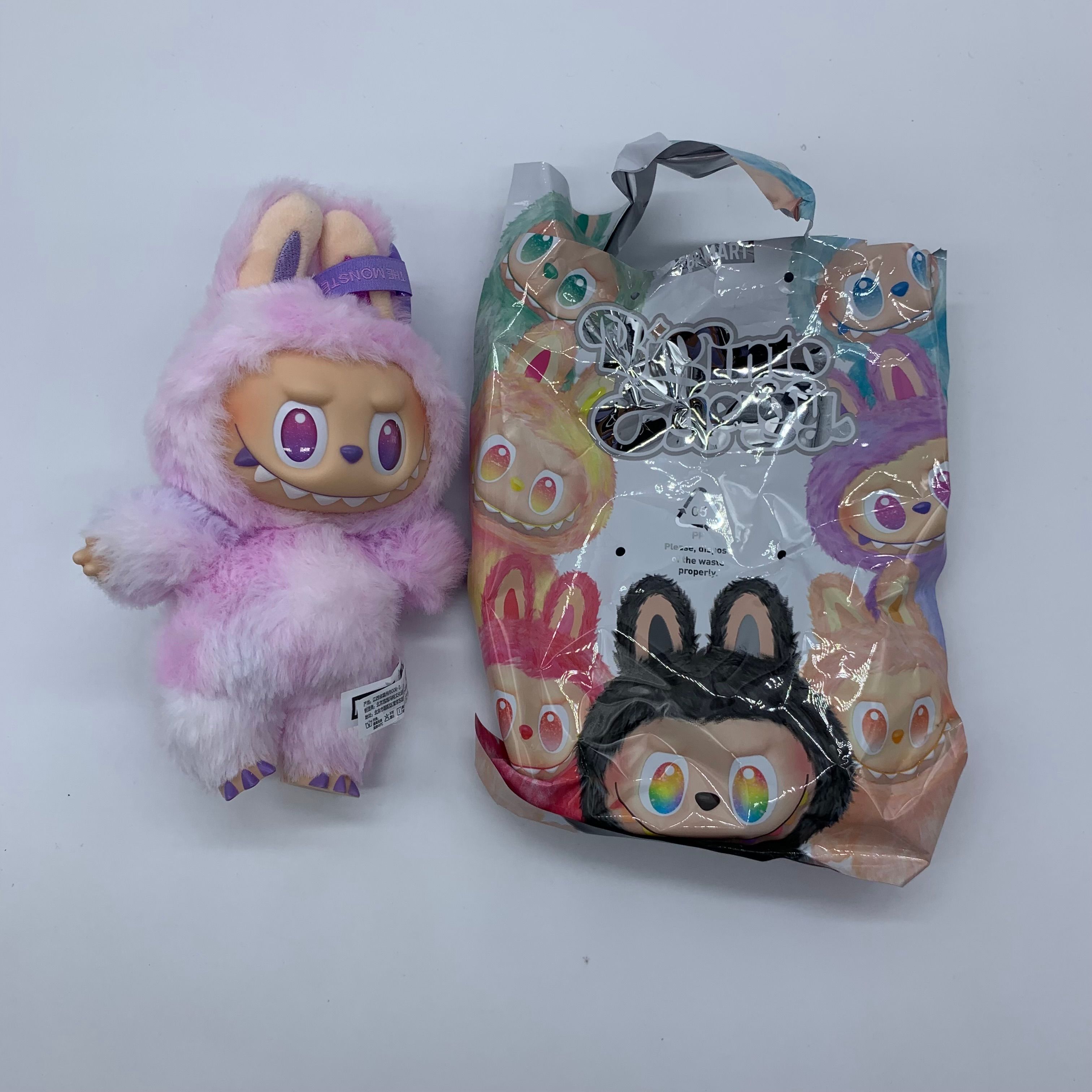 POP MART THE MONSTERS (LABUBU) Big into Energy Series Plush Pendant LUCK
