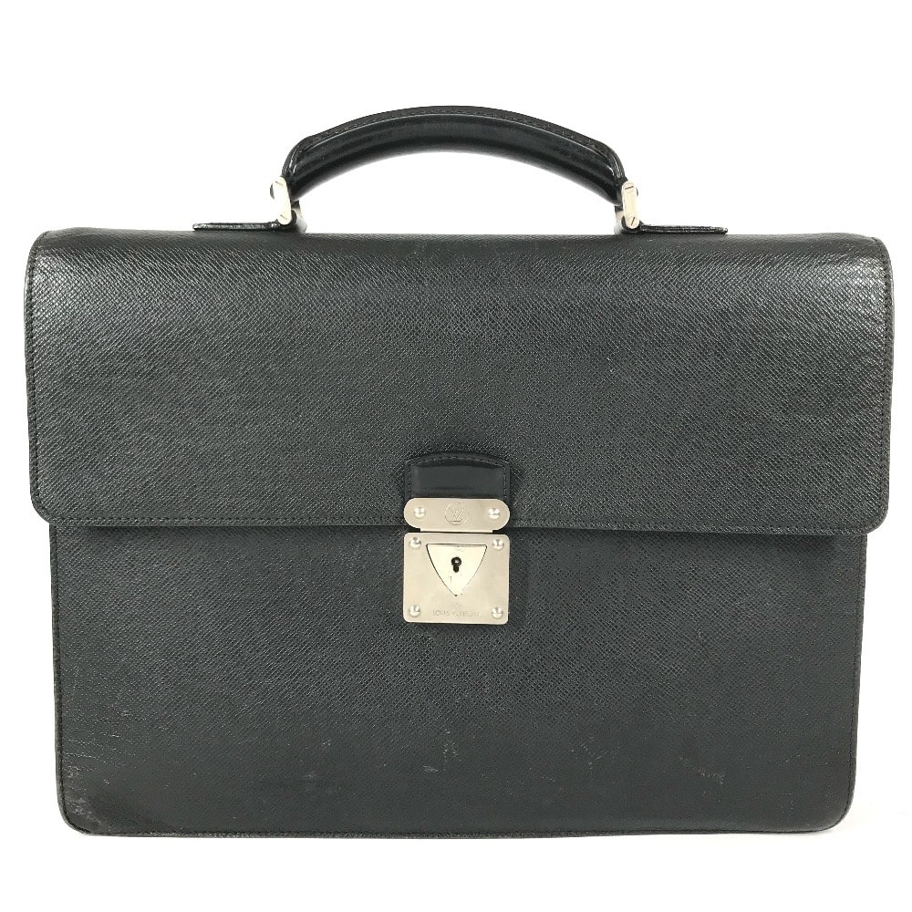 ルイヴィトン LOUIS VUITTON ロブスト1ロブスト 1 M31052 タイガ カバン ハンドバッグ 書類バッグ  ビジネスバッグ タイガレザー アルドワーズ ブラック