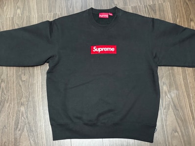 Supreme Box Logo Crewneck "Black" (22FW)