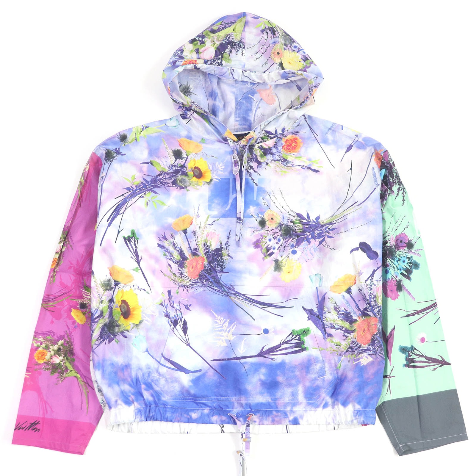 未使用品 ルイヴィトン
 パーカー ブルー系 メンズ M HIS79W