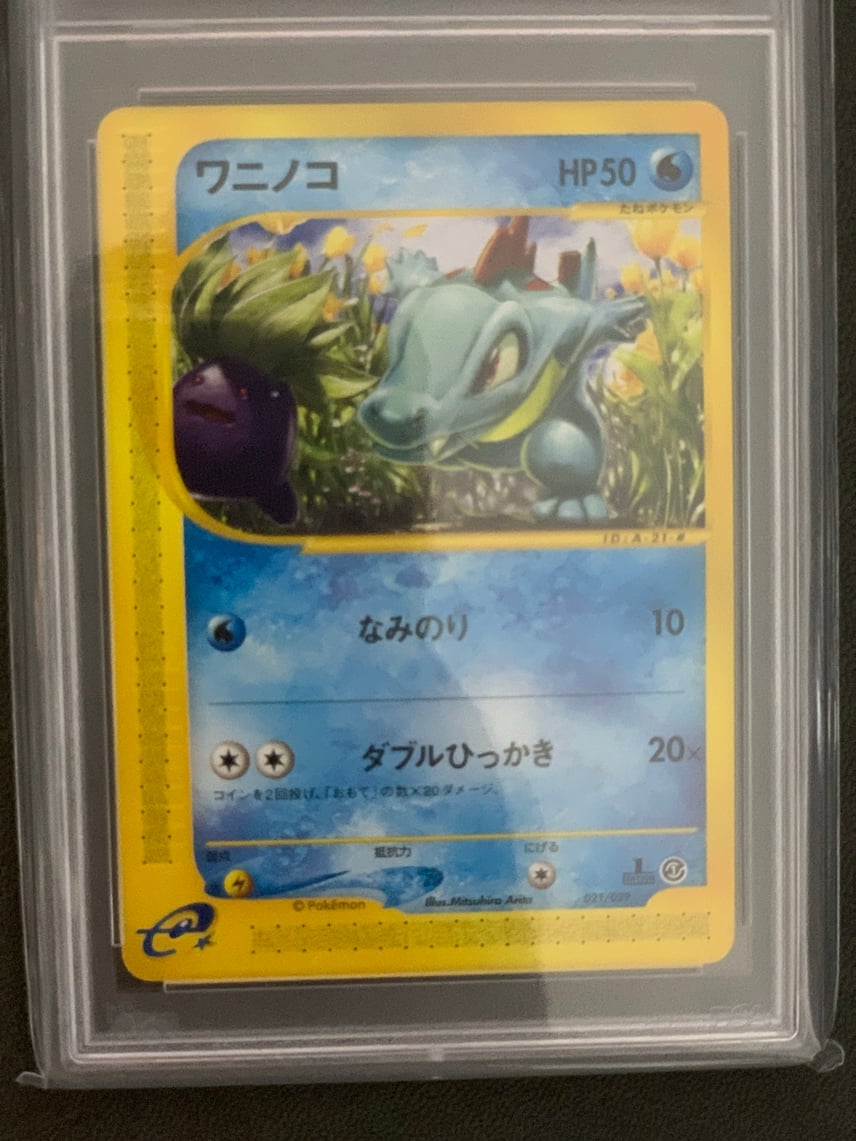 ワニノコ スターターパック 022/029 ポケモンカード おまけ付き ワニノコ スターターパック 022/029 ポケモンカード おまけ付き