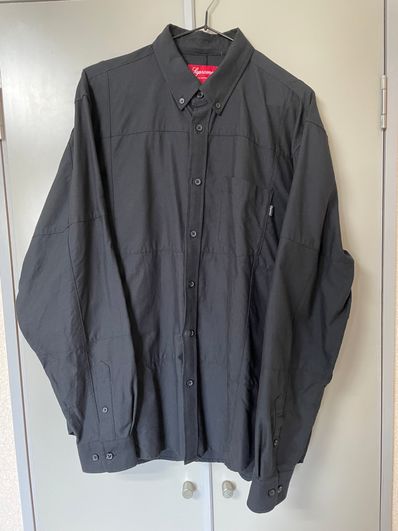 Supreme Patchwork Oxford Shirt "Black"