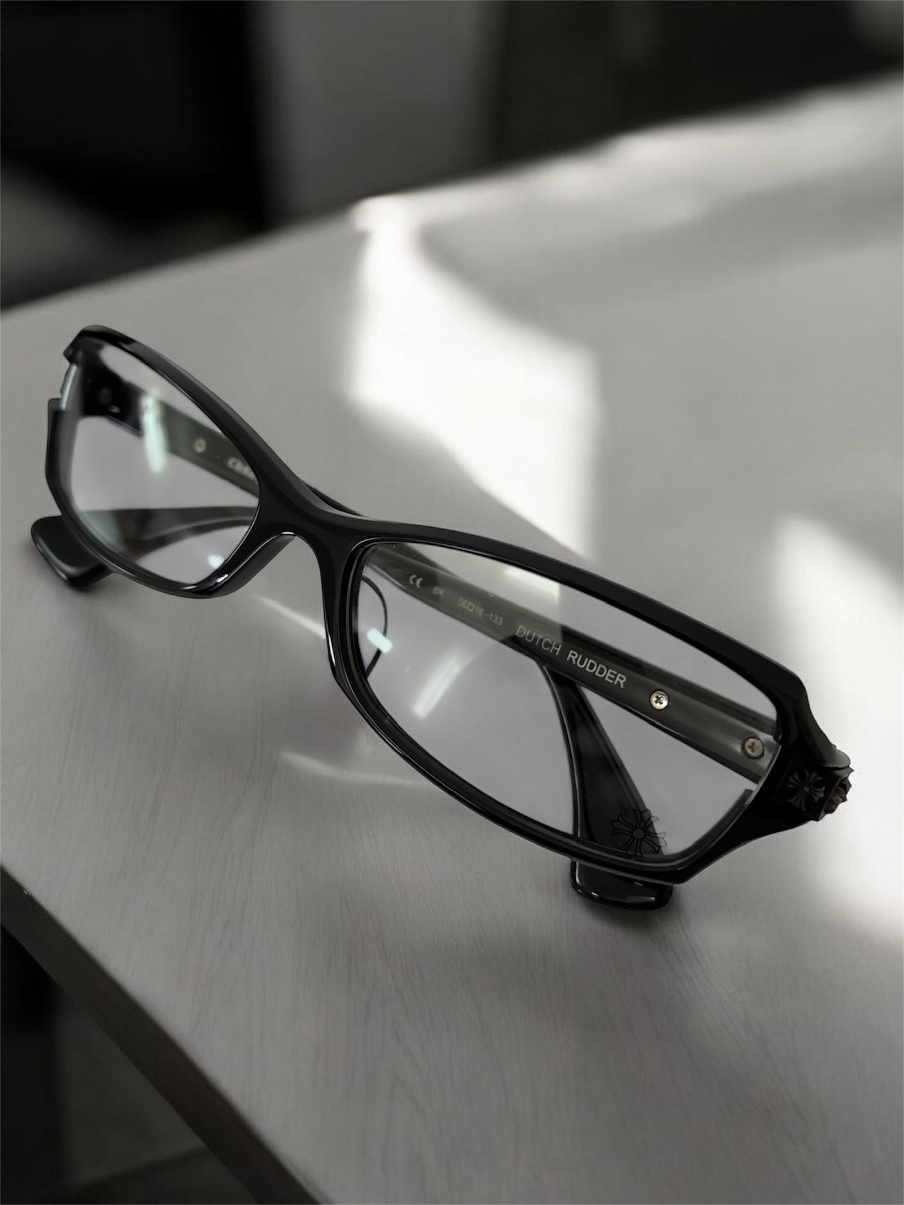 Chrome Hearts DUTCH RUDDER Optical Glasses "Black"