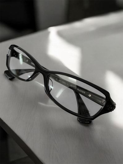 Chrome Hearts DUTCH RUDDER Optical Glasses "Black"