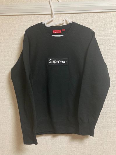 Supreme Box Logo Crewneck Sweatshirt "Black" (18FW)