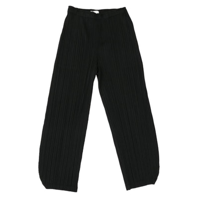 PLEATS PLEASE プリーツプリーズ イッセイミヤケ パンツ PP53-JF203 プリーツ イージー パンツ ブラック系 サイズ表記なし【中古】
