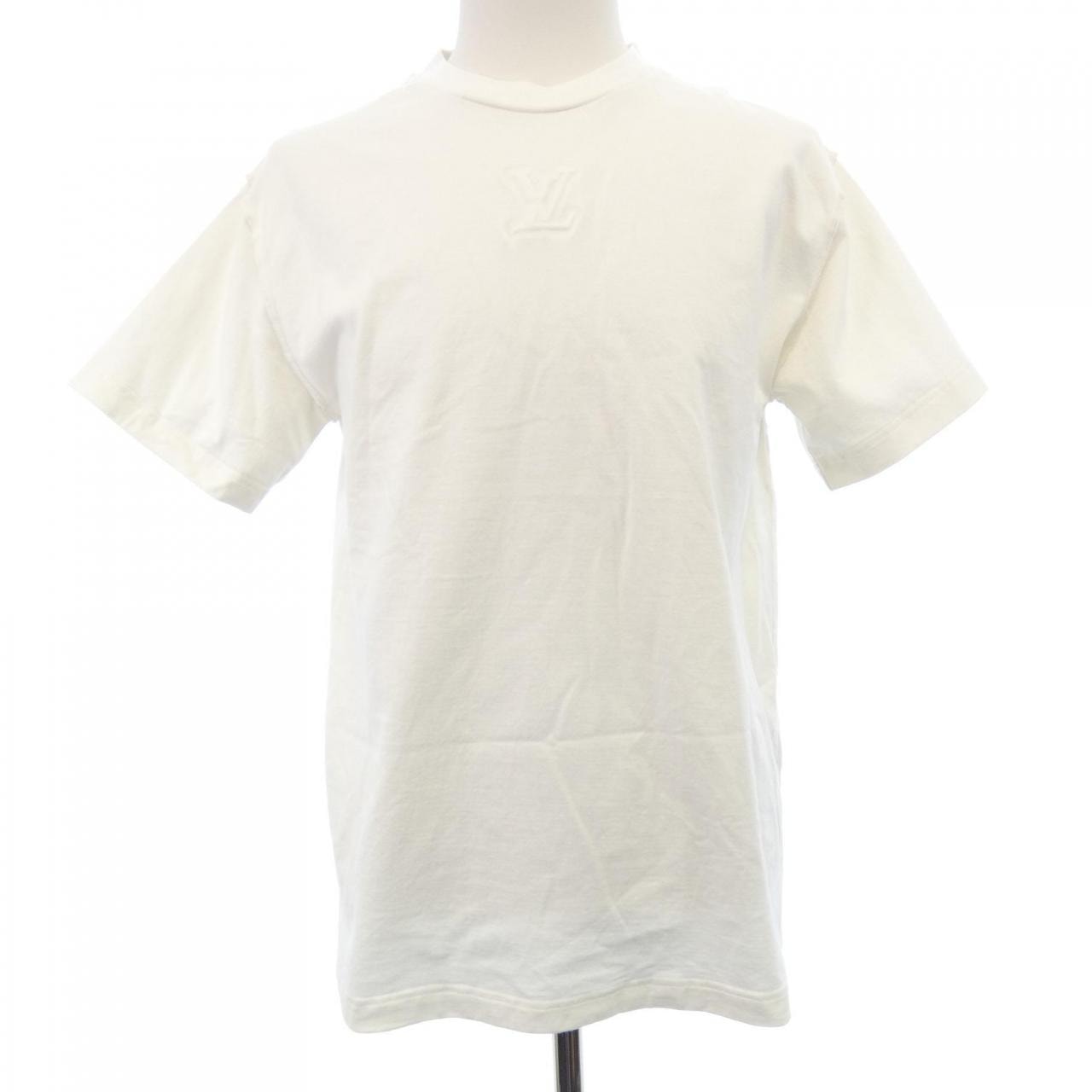ルイヴィトン LOUIS VUITTON エンボスLVコットンTシャツ HNY55WDT3 Tシャツ