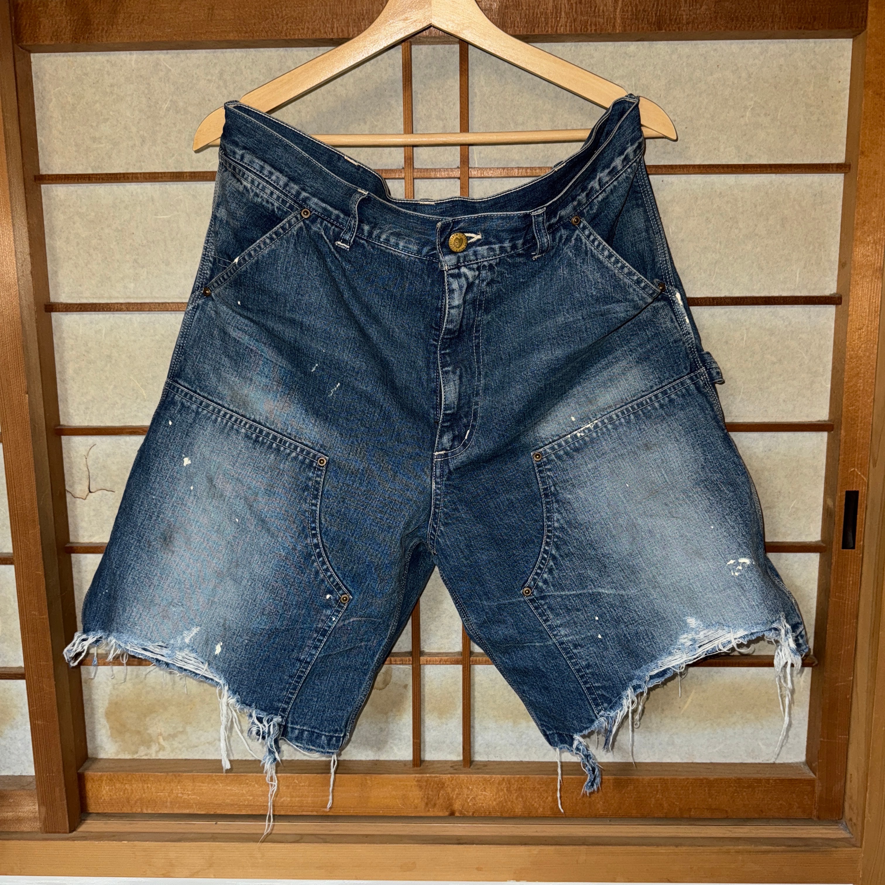 SAINT Mxxxxxx Double Knee Shorts "Blue"