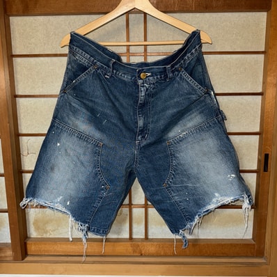 SAINT Mxxxxxx Double Knee Shorts "Blue"