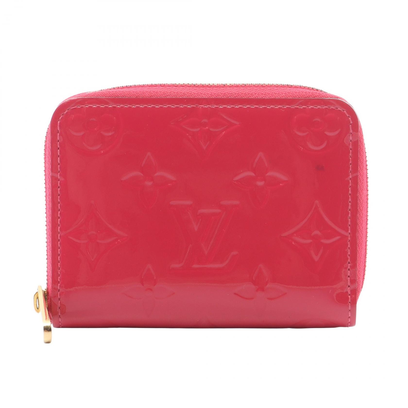 ルイ・ヴィトン LOUIS VUITTON ジッピーコインパース モノグラムヴェルニ コインケース 財布 レザー ヴェルニ ヴェルニ ローズポップ レディース ピンク系 M93054 【中古】